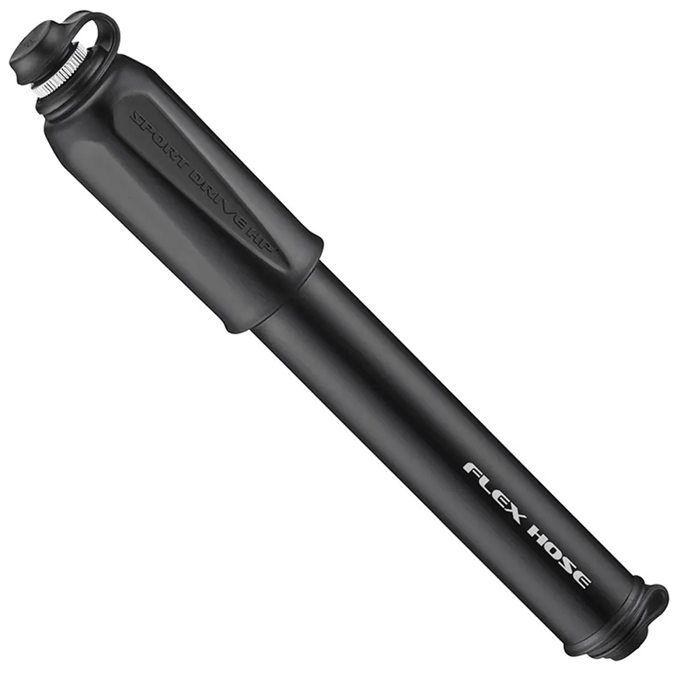 uPRISE Bikes Lezyne Sport Drive HP Hand Pump - Medium - Black | Price match, 365 day returns, 18-Month Warranty, Finance Available & Free UK Delivery