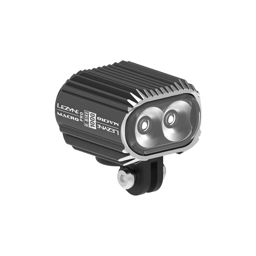 uPRISE Bikes Lezyne Ebike Macro Drive 1000 Front Light - Black | Price match, 365 day return s, 18-Month Warranty, Finance Available & Free UK Delivery