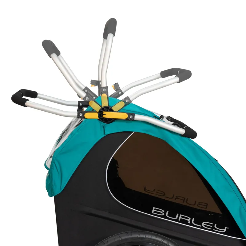 Burley Encore X Child Trailer - Turquoise-7