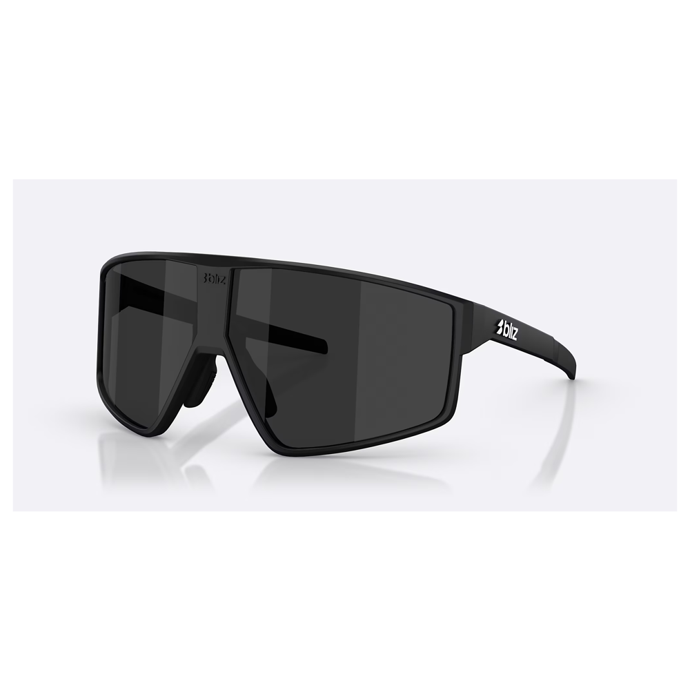 uPRISE Bikes Bliz P002 Sunglasses - X-Large - Matte Black/Smoke Lens | Price match, 365 day returns, 18-Month Warranty, Finance Available & Free UK Delivery