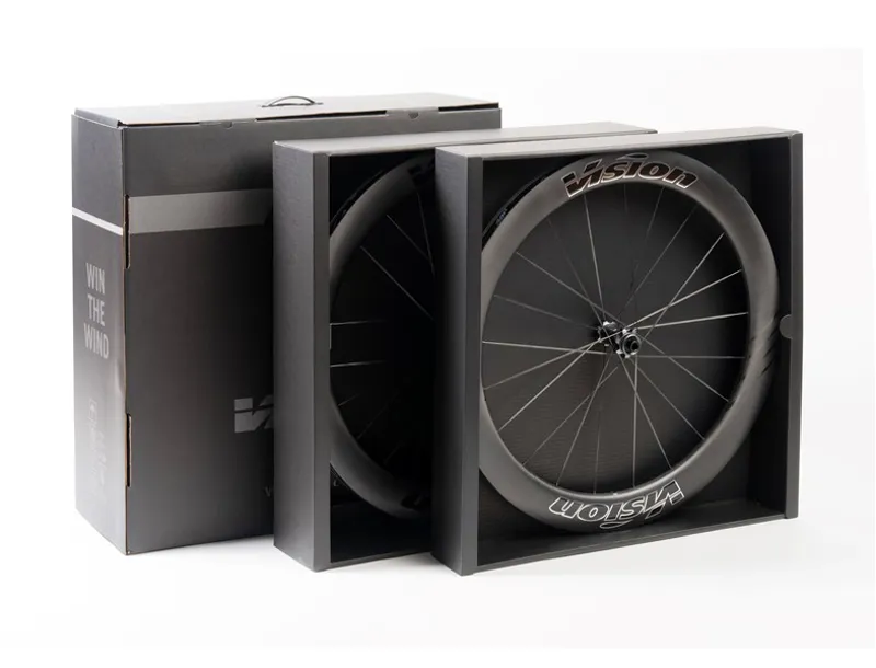 Vision Metron 60 RS SL Disc CeramicSpeed Edition Carbon Road Wheelset - Black-9
