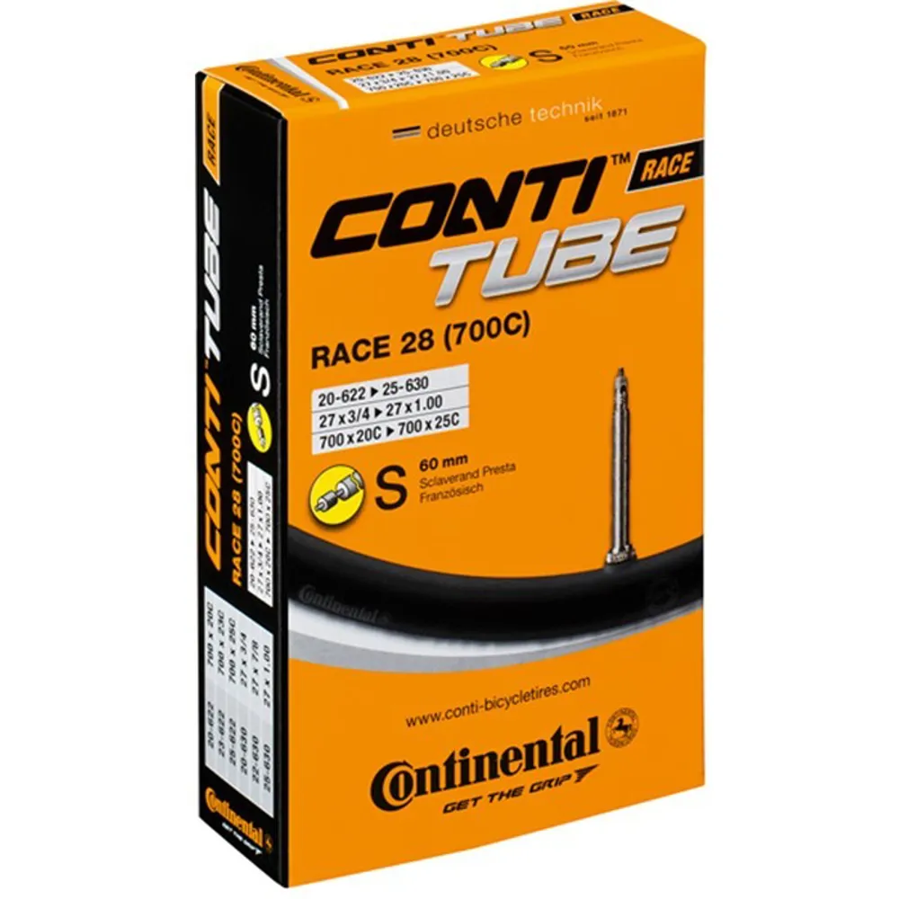 uPRISE Bikes Continental R28 700c Training Tube - 700 x 25-32c - Presta | Price match, 365 day return s, 18-Month Warranty, Finance Available & Free UK Delivery