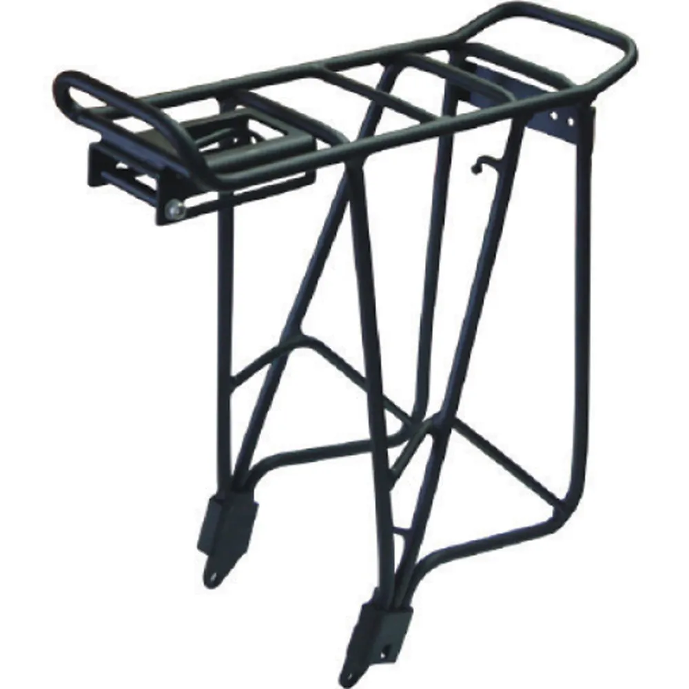 uPRISE Bikes Giant Rear Carrier 700c with Pump Mount - Black - 700c | Price match, 365 day return s, 18-Month Warranty, Finance Available & Free UK Delivery