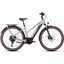 Cube Touring Hybrid Pro 625 Trapeze 2024 Electric Hybrid Bike - Silver