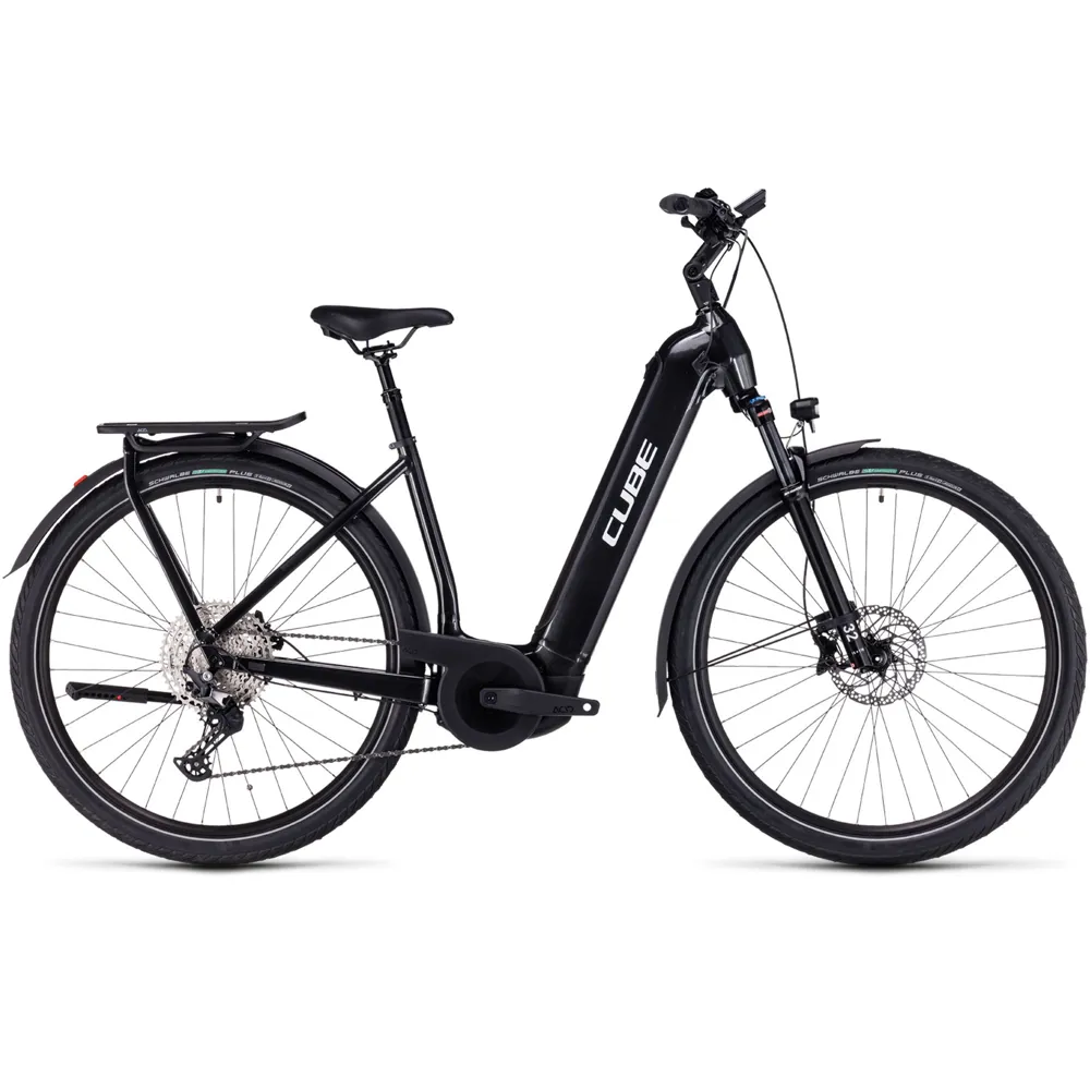 uPRISE Bikes Cube Kathmandu Hybrid Exc 750 Easy Entry 2024 Electric Bike - Grey | Price match, 365 day return s, 18-Month Warranty, Finance Available & Free UK Delivery