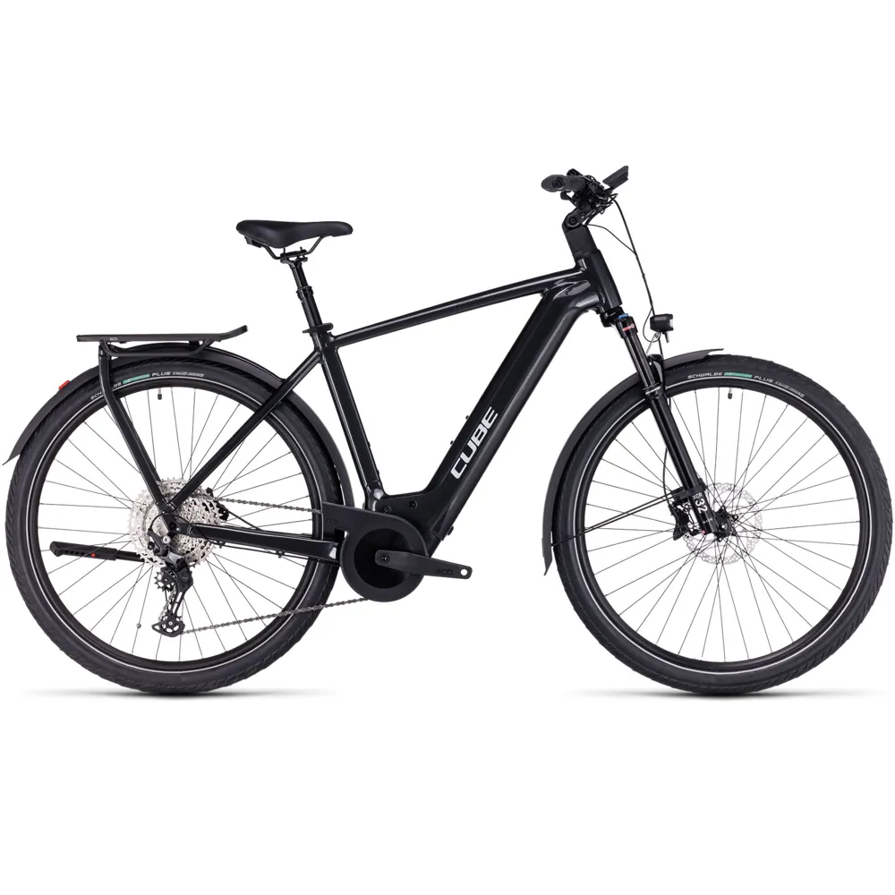 uPRISE Bikes Cube Kathmandu Hybrid Exc 750 2024 Electric Bike - Grey/Silver | Price match, 365 day return s, 18-Month Warranty, Finance Available & Free UK Delivery