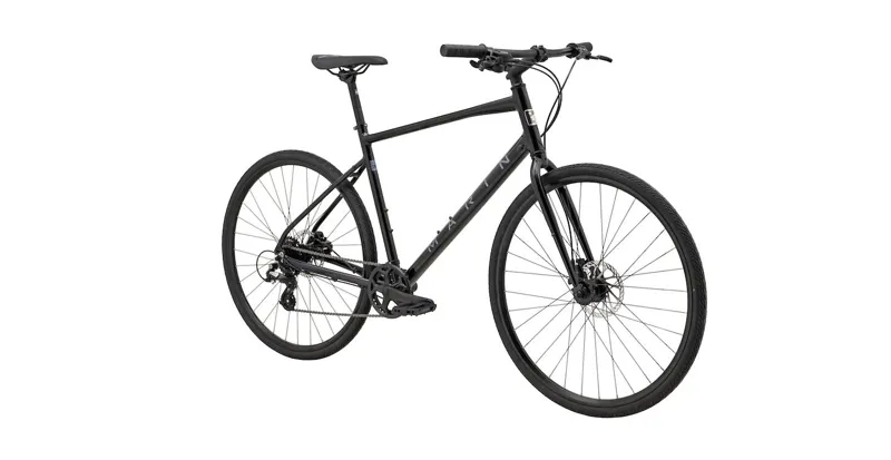 Marin Presidio 1 2025 Hybrid Bike - Black-1