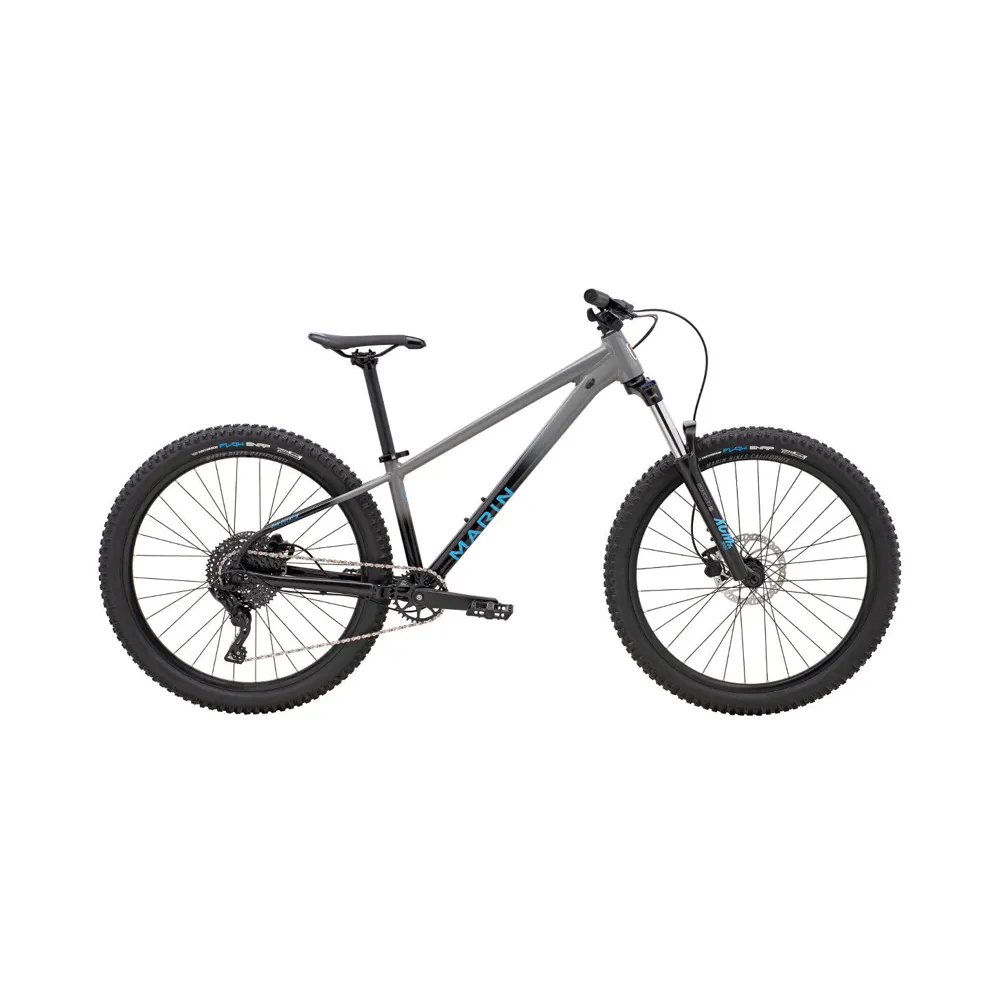 uPRISE Bikes Marin San Quentin 1 27.5/29 2025 Hardtail Mountain Bike - Grey/Black | Price match, 365 day return s, 18-Month Warranty, Finance Available & Free UK Delivery