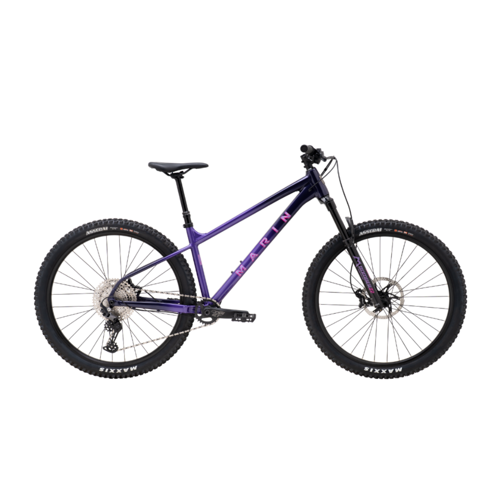 uPRISE Bikes Marin San Quentin 3 2026 27.5 Hardtail Mountain Bike - Purple | Price match, 365 day return s, 18-Month Warranty, Finance Available & Free UK Delivery