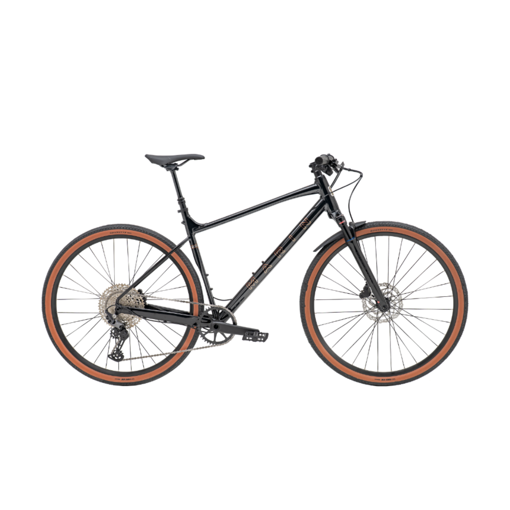 uPRISE Bikes Marin DSX FS 2026 Flat Bar Gravel Bike  - Black/Orange | Price match, 365 day return s, 18-Month Warranty, Finance Available & Free UK Delivery