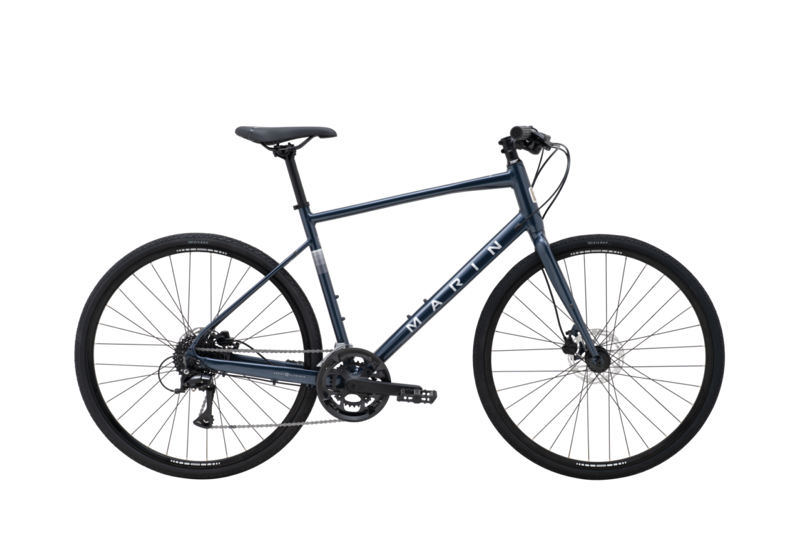 Marin Fairfax 2 2026 Hybrid Bike - Blue/Silver