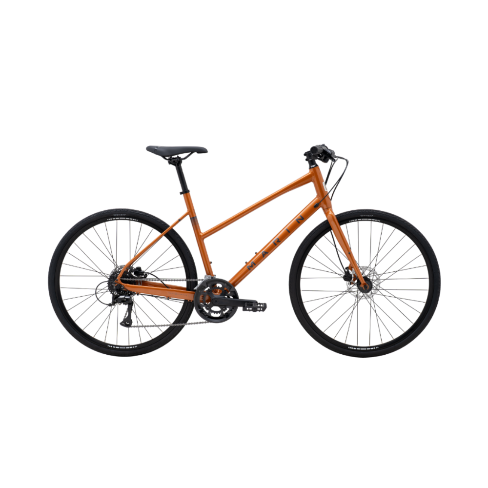 uPRISE Bikes Marin Fairfax 2 ST 2026 Hybrid Bike - Copper | Price match, 365 day return s, 18-Month Warranty, Finance Available & Free UK Delivery