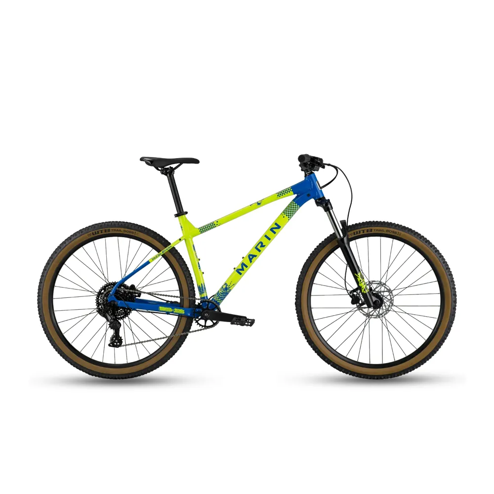 uPRISE Bikes Marin Bobcat Trail 3 2026 Artist Edition Thumbs Hardtail MTB - Neon Blue | Price match, 365 day returns, 18-Month Warranty, Finance Available & Free UK Delivery