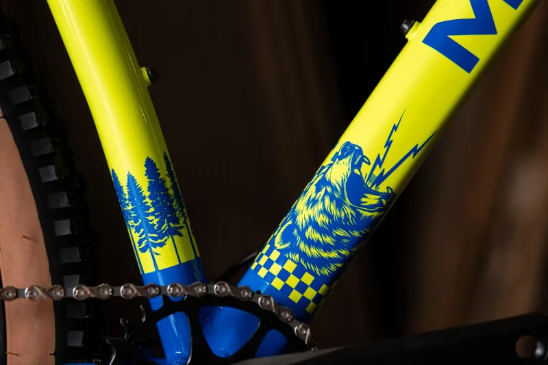 Marin Bobcat Trail 3 2026 Artist Edition Thumbs Hardtail MTB - Neon Blue-3