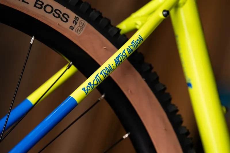 Marin Bobcat Trail 3 2026 Artist Edition Thumbs Hardtail MTB - Neon Blue-4