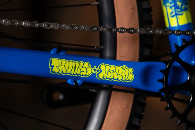 Marin Bobcat Trail 3 2026 Artist Edition Thumbs Hardtail MTB - Neon Blue-5