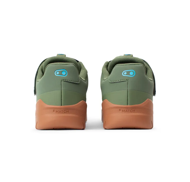 Crank Brothers Mallet E Speedlace MTB Shoes - Green/Blue/Gum -6