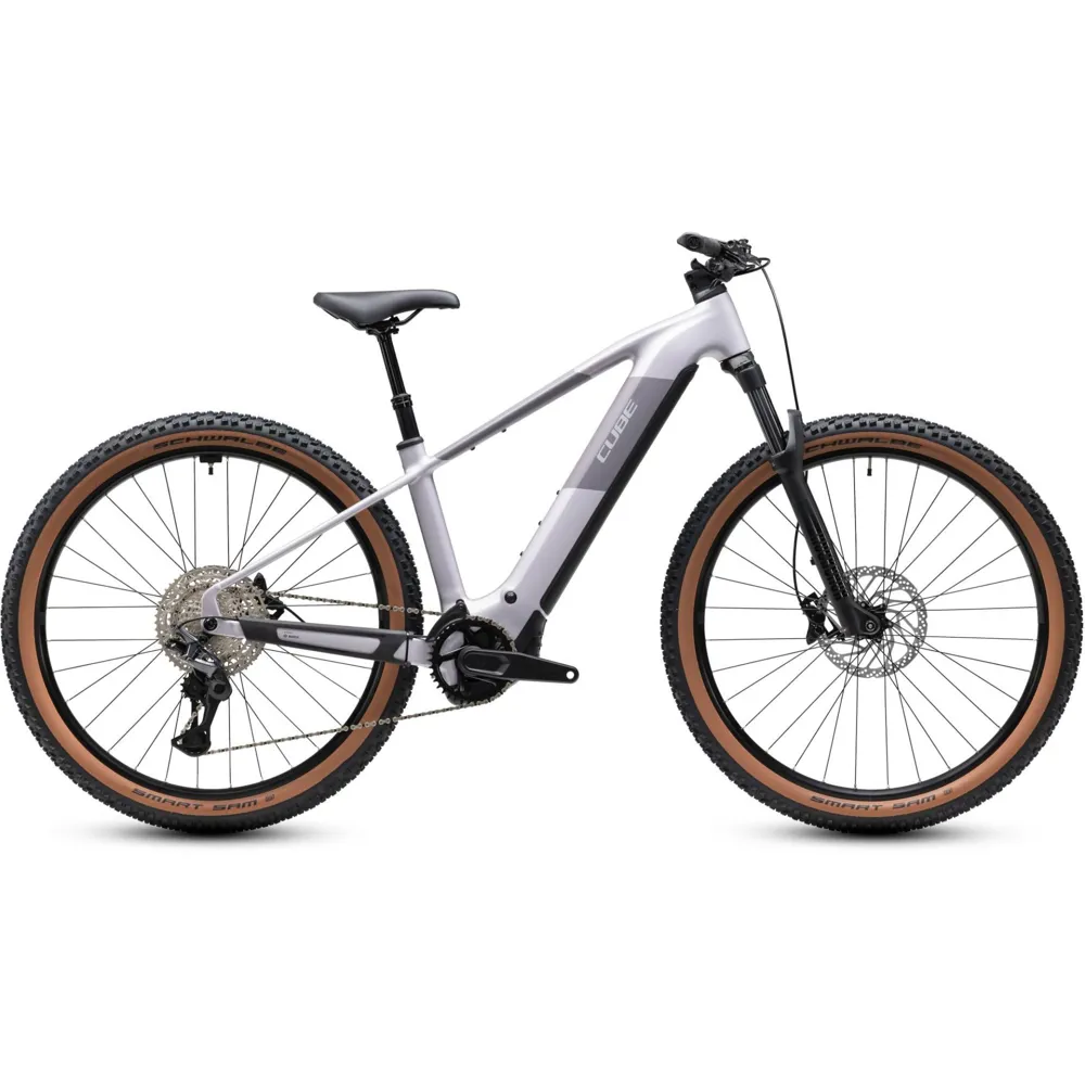 uPRISE Bikes Cube Reaction Hybrid Pro 800wh 2027 Electric MTB - Lilacbreeze/Prism | Price match, 365 day returns, 18-Month Warranty, Finance Available & Free UK Delivery