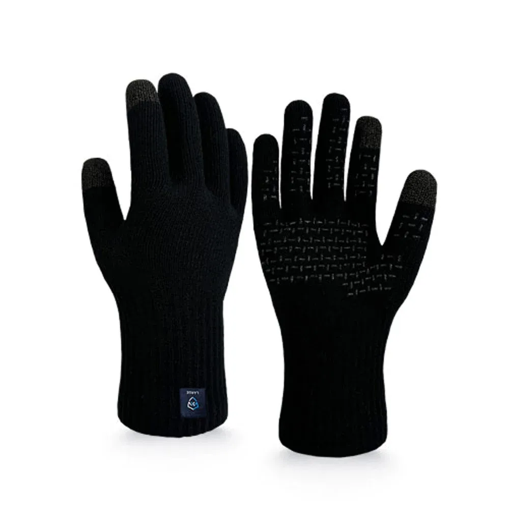 uPRISE Bikes Dexshell ThermFit 3.0 Flexible Waterproof Long Finger Gloves - Black | Price match, 365 day returns, 18-Month Warranty, Finance Available & Free UK Delivery