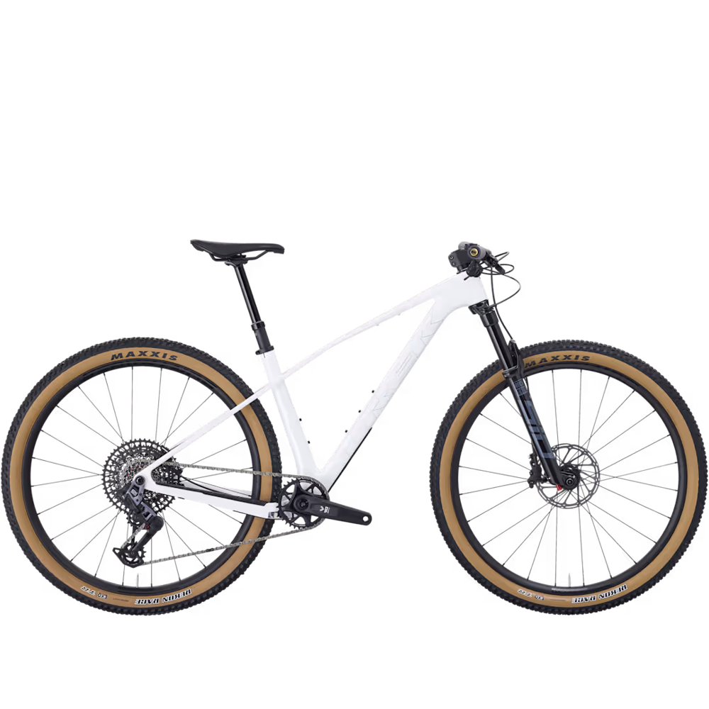 uPRISE Bikes Trek Procaliber 9.7 29er 2027 Hardtail Mountain Bike - Crystal White | Price match, 365 day returns, 18-Month Warranty, Finance Available & Free UK Delivery