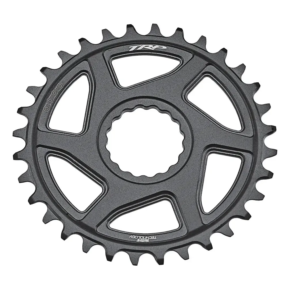 uPRISE Bikes TRP EVO12 CR-M8050 12 Speed Boost 3mm Offset MTB Chainring - Black | Price match, 365 day return s, 18-Month Warranty, Finance Available & Free UK Delivery