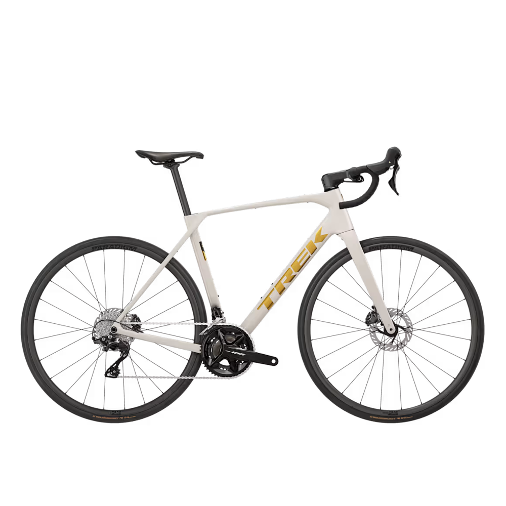 uPRISE Bikes Trek Domane SL 5 2027 Carbon Endurance Road Bike - Buff Beige | Price match, 365 day returns, 18-Month Warranty, Finance Available & Free UK Delivery