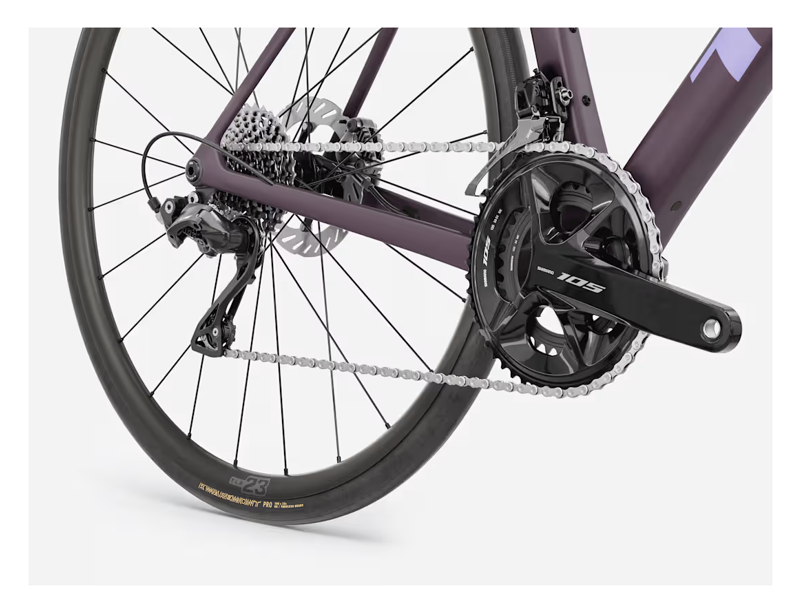 Trek Domane SL 5 2027 Carbon Endurance Road Bike - Matte Nightshade-4