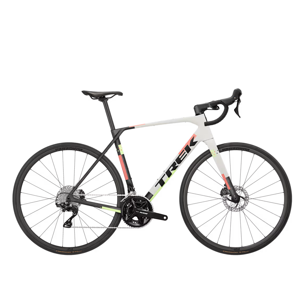 uPRISE Bikes Trek Domane SL 5 2027 Carbon Endurance Road Bike - Matte Era White | Price match, 365 day returns, 18-Month Warranty, Finance Available & Free UK Delivery