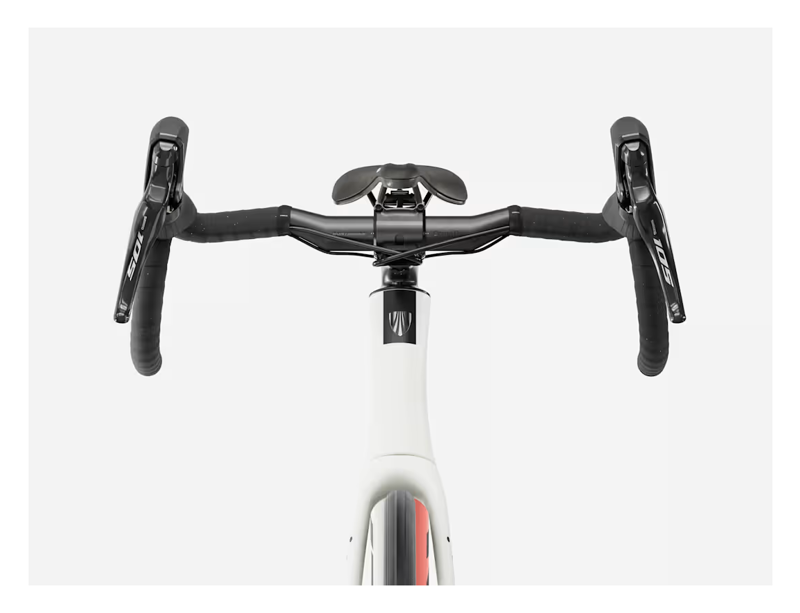Trek Domane SL 5 2027 Carbon Endurance Road Bike - Matte Era White-2