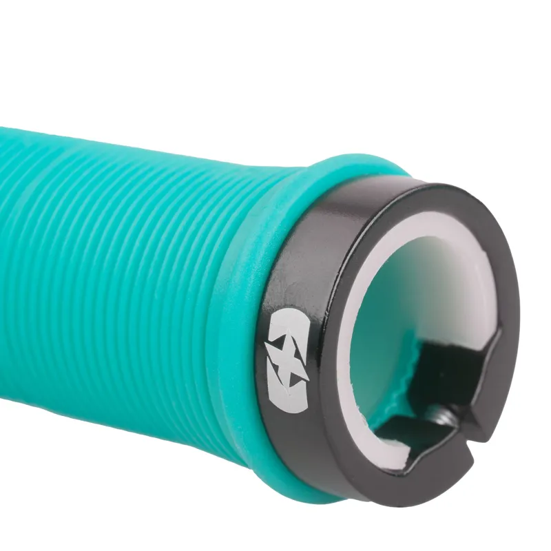 Oxford Driver Lock-On MTB Grips - Turquoise-3