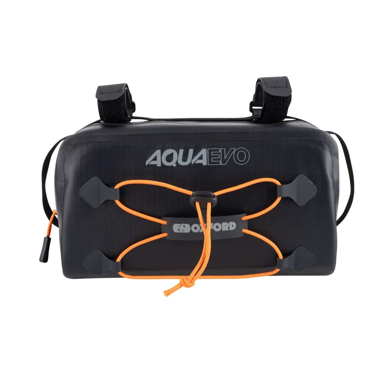 Oxford Aqua Evo Adventure Daytripper Handlebar Pack - Black-1