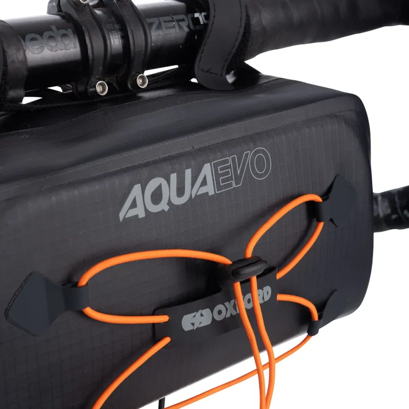 Oxford Aqua Evo Adventure Daytripper Handlebar Pack - Black-2