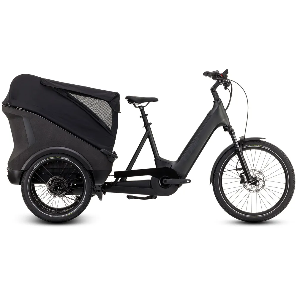 uPRISE Bikes Cube Trike Cargo Hybrid 1500 20/24W 2025 Electric Cargo Bike - Grey | Price match, 365 day return s, 18-Month Warranty, Finance Available & Free UK Delivery