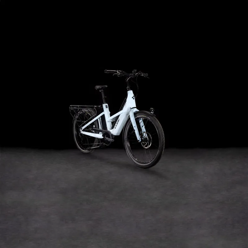 Cube Longtail Sport Hybrid 725 26w 2025 Electric Bike - Flash White-1
