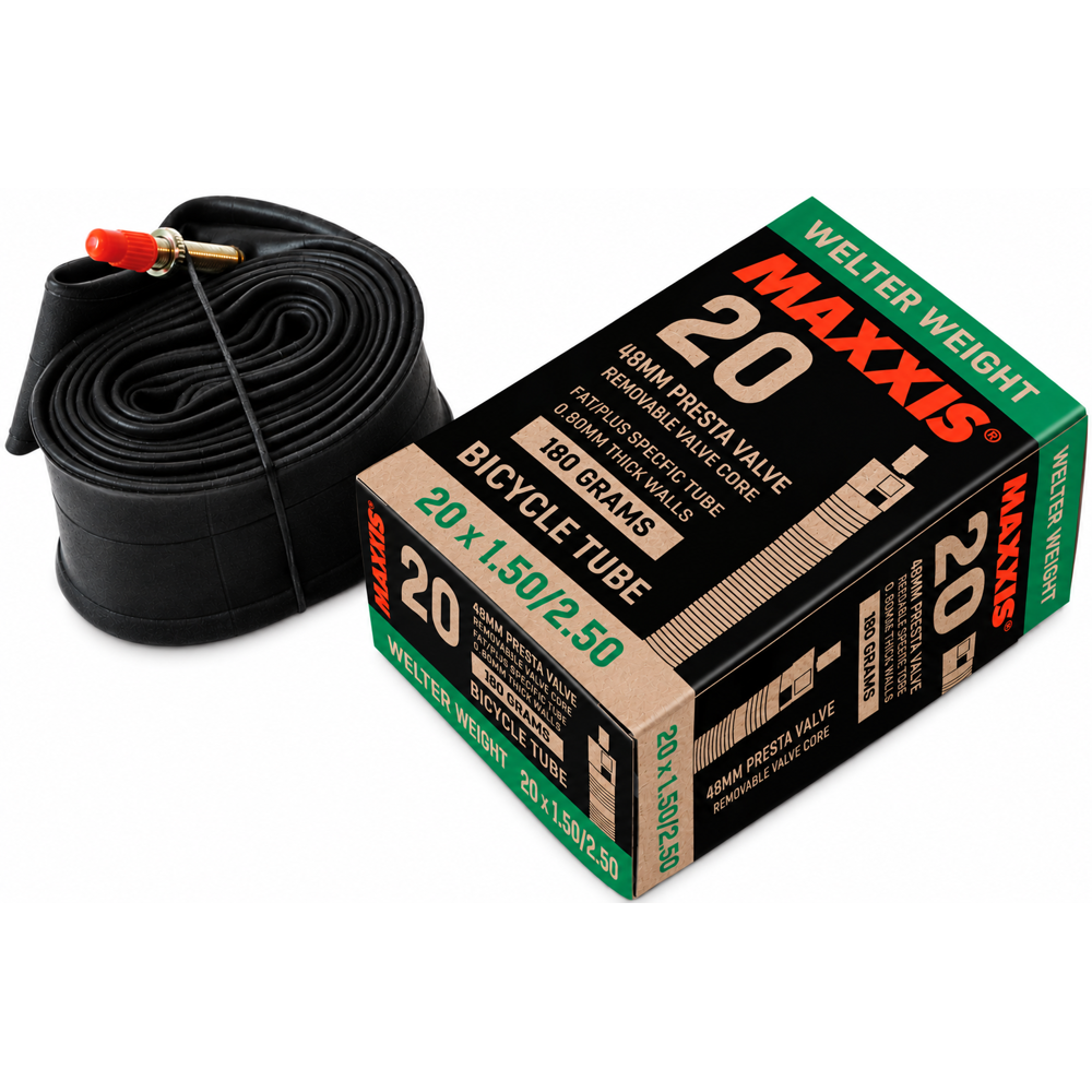 uPRISE Bikes Maxxis Welterweight 20 x 1.5 - 2.5 inch Inner Tube - Presta | Price match, 365 day returns, 18-Month Warranty, Finance Available & Free UK Delivery