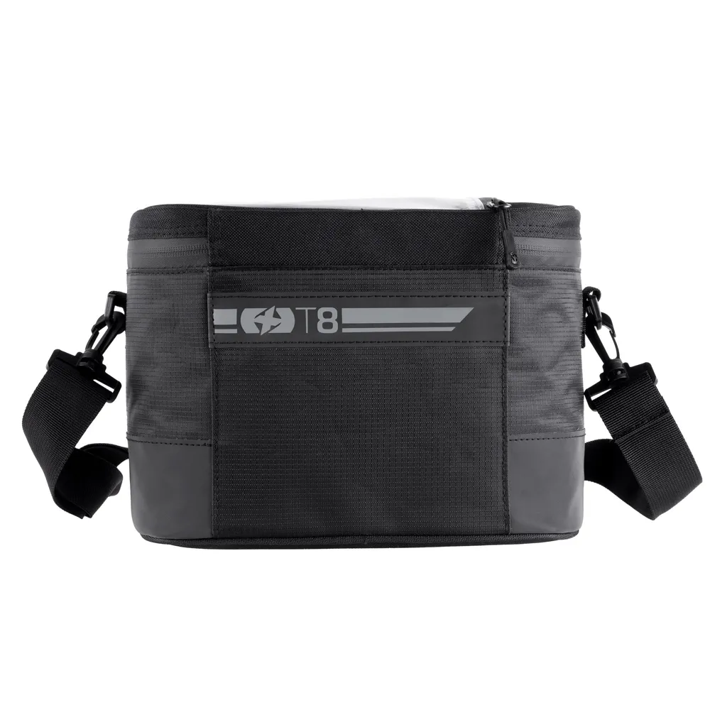 uPRISE Bikes Oxford T8 QR Handlebar Bag- 8 Litre - Black | Price match, 365 day return s, 18-Month Warranty, Finance Available & Free UK Delivery