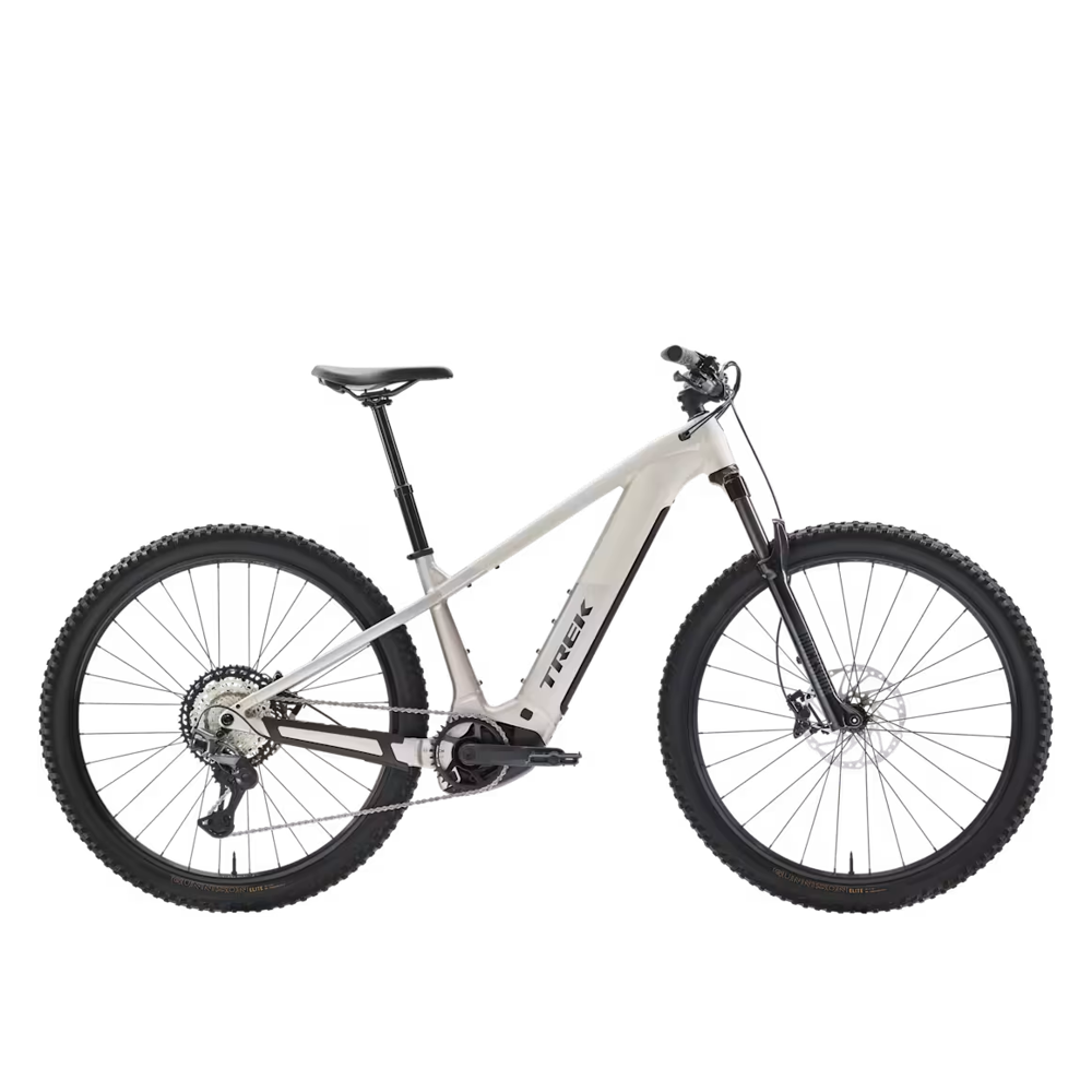uPRISE Bikes Trek Powerfly+ 6 2027 Electric Mountain Bike - Buff Beige/Supernova | Price match, 365 day returns, 18-Month Warranty, Finance Available & Free UK Delivery