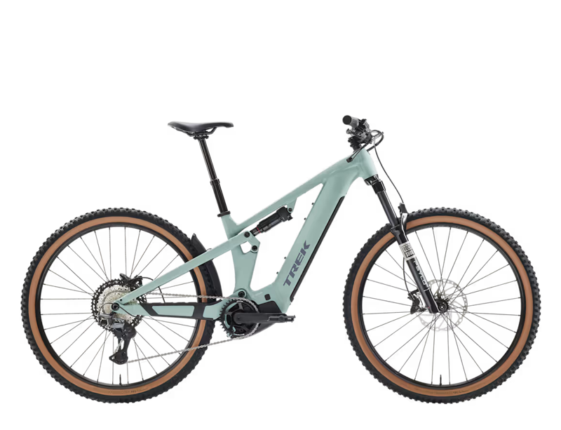Trek Powerfly FS+ 5 2027 Electric Mountain Bike - Blue Sage/Catalina Fog