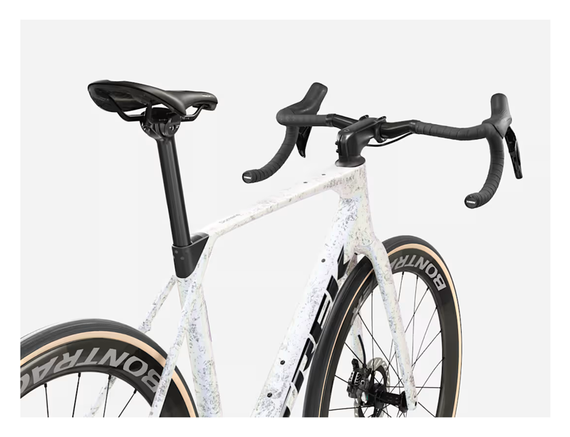 Trek Domane SLR 9 2027 Carbon Endurance Road Bike - Mother of Pearl-3