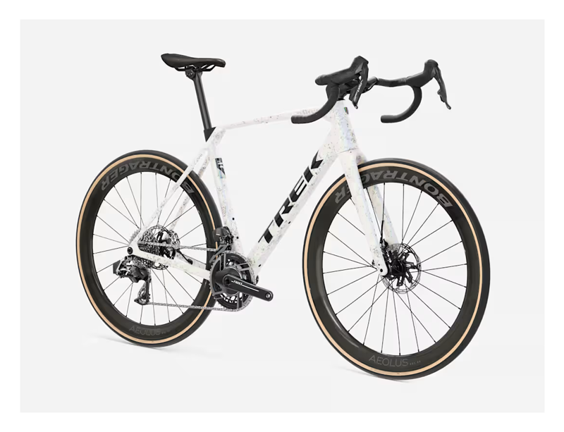 Trek Domane SLR 9 AXS 2027 Carbon Endurance Road Bike - Mother of Pearl-1