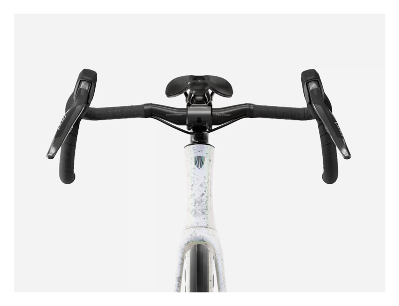 Trek Domane SLR 9 AXS 2027 Carbon Endurance Road Bike - Mother of Pearl-2