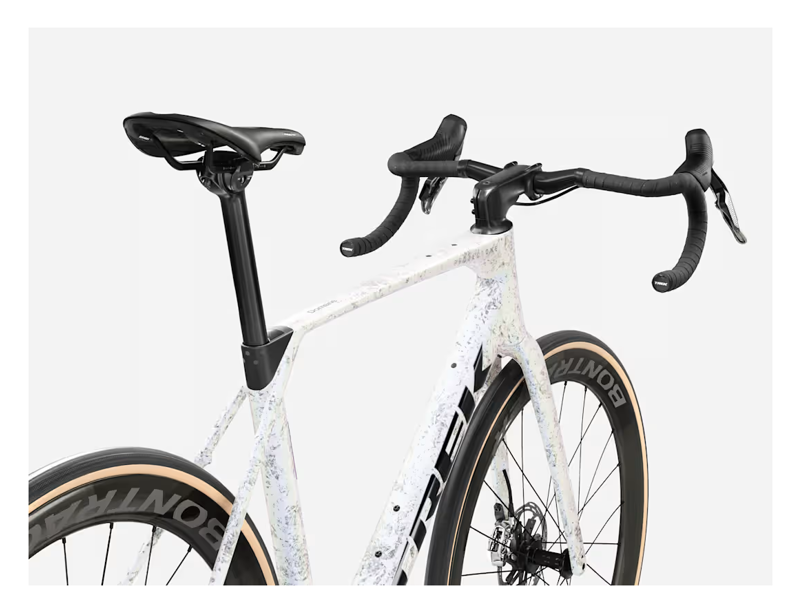 Trek Domane SLR 9 AXS 2027 Carbon Endurance Road Bike - Mother of Pearl-3