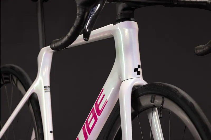Cube Agree C:62 SLX 2027 Carbon Road Bike - Unicorn/Pink-6