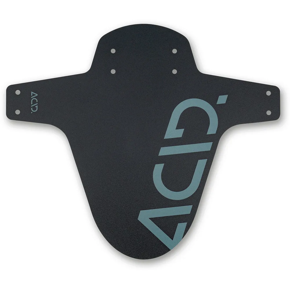 uPRISE Bikes Cube Acid Downhill Front Mudguard - Black/Flash Grey | Price match, 365 day return s, 18-Month Warranty, Finance Available & Free UK Delivery