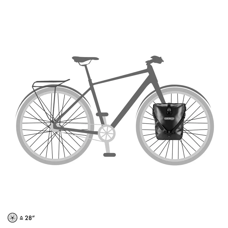 Ortlieb Sport Roller Classic QL2.1 Pannier Bags - 25 Litre - Black-7