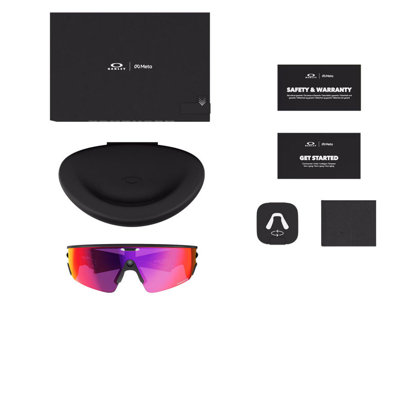 Oakley Meta Vanguard Sunglasses - Black/Prizm Road-6