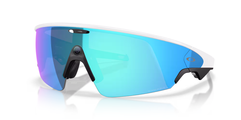 Oakley Meta Vanguard Sunglasses - White/Prizm Sapphire