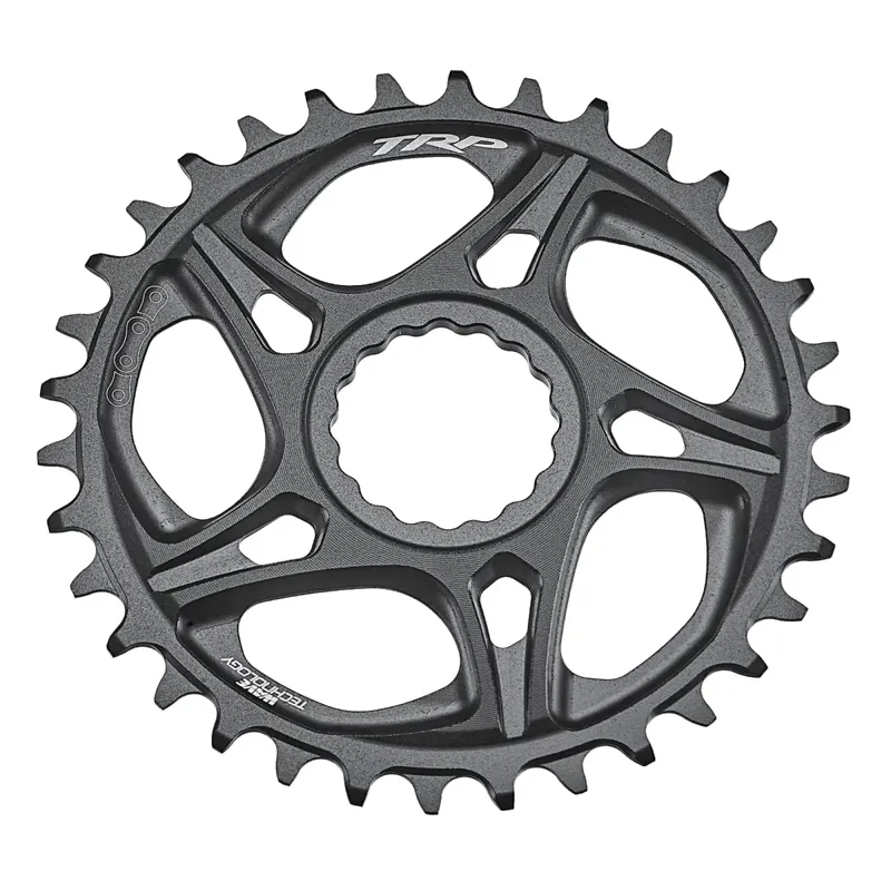 TRP EVO7 CR-M8070 7 Speed 6mm Offset Downhill MTB Chainring - Black