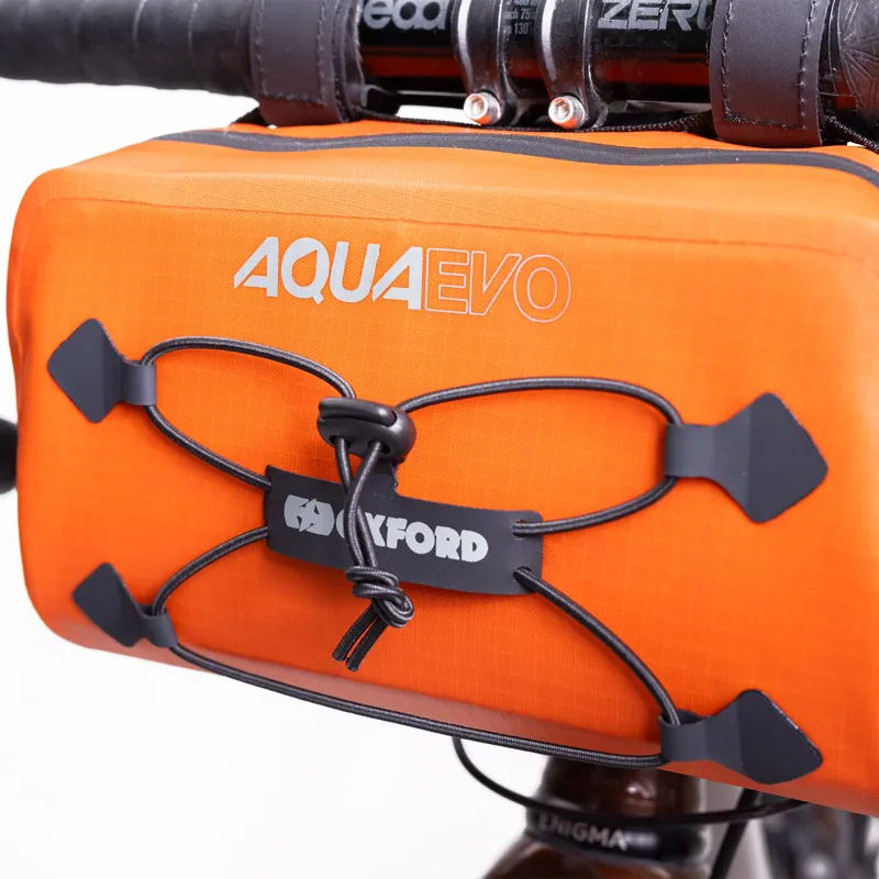 Oxford Aqua Evo Adventure Daytripper Handlebar Pack - Orange-2