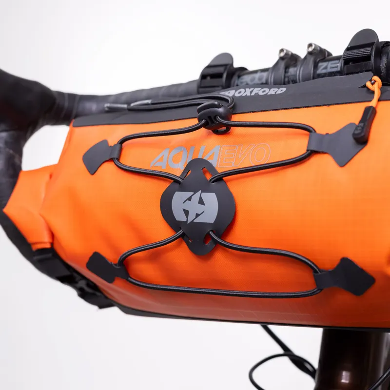 Oxford Aqua Evo Adventure 9 Litre Handlebar Pack - Orange-2